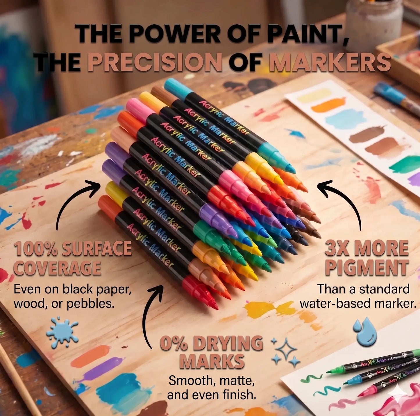 Acrylia™ Acrylic Markers